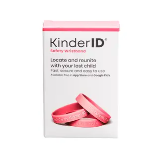 KinderID barnehagesett rosa 25 stk