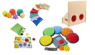 Sansepakke - taktil 26 deler