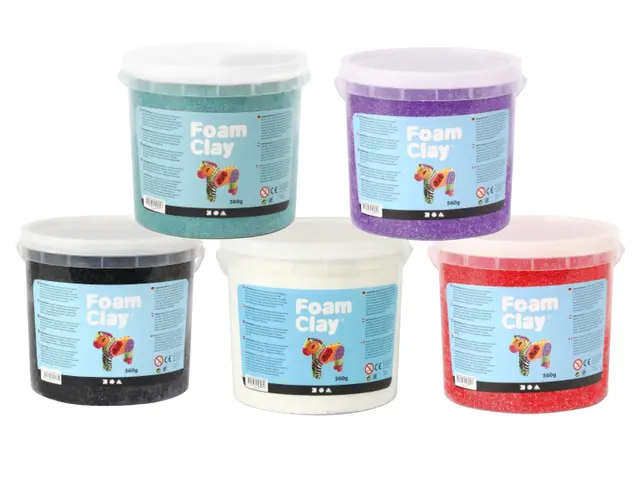 Foamleire julefarger 5 x 560 g 