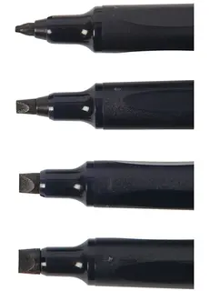 Kalligrafi tusj 4-pakk 1,4/2,5/3,6/4,8 mm