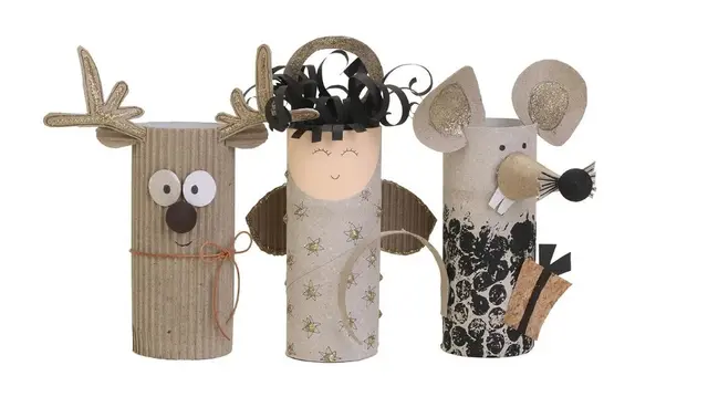 Papprør H5+9+14 cm, 60 stk 