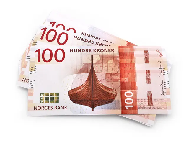 Pengesedler 100,- NY 100 stk 