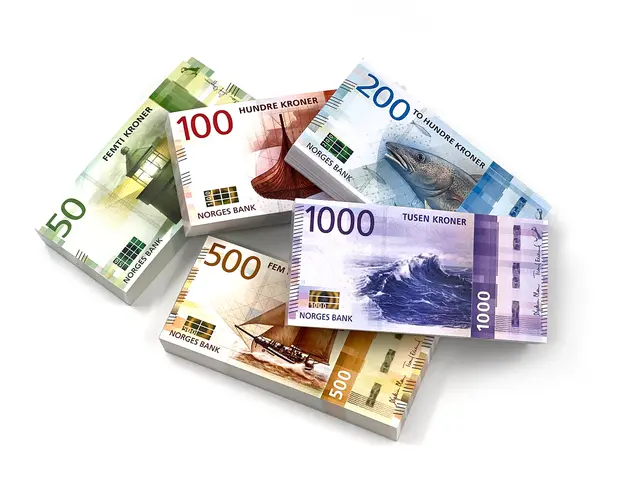 Penger sett 500 deler 