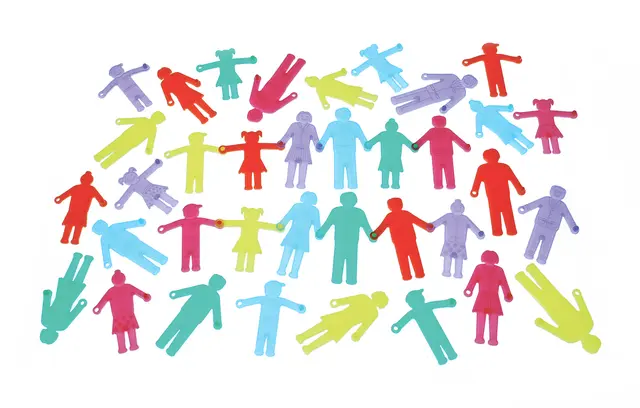 Transparente figurer 36 stk 