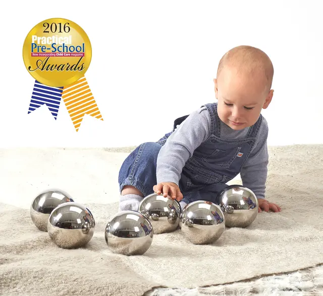 Sensoriske kuler 6 stk 