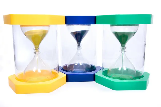 Stort timeglass 1 minutt H32,5 cm 