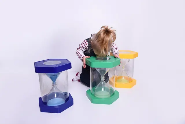 Stort timeglass 1 minutt H32,5 cm 