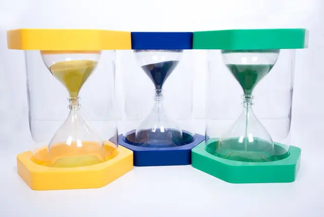 Stort timeglass 1 minutt H32,5 cm 