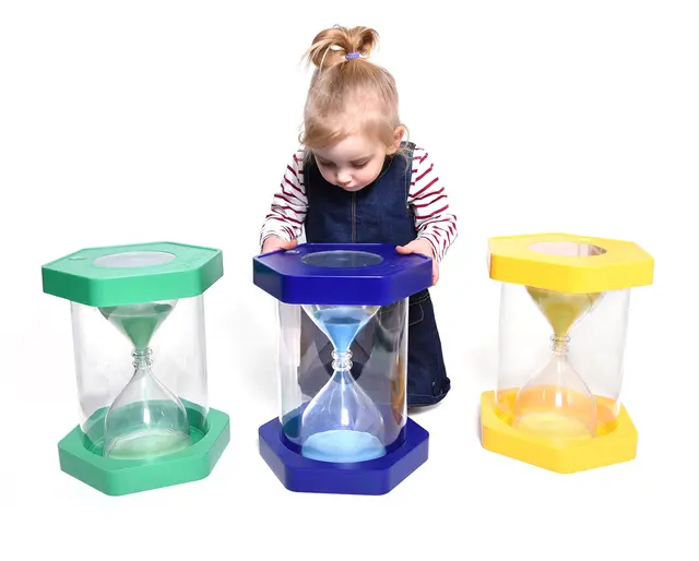 Stort timeglass 5 minutter H32,5 cm 