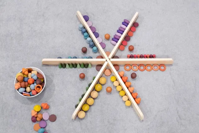 Inndeling til sensorisk utforskingsbord Ø65 x H5 cm 