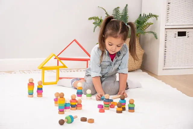 Regnbue mennesker 75 deler 