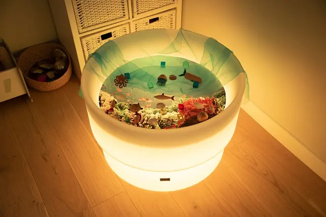 Mood lekematte hav Ø63 cm 