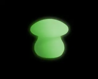 Mood lysende sopp B22 x H32 cm