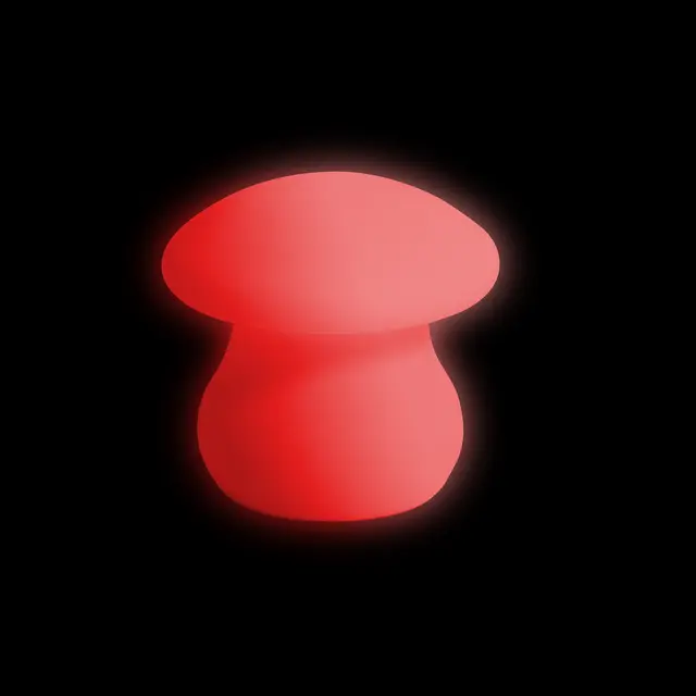 Mood lysende sopp B22 x H32 cm 