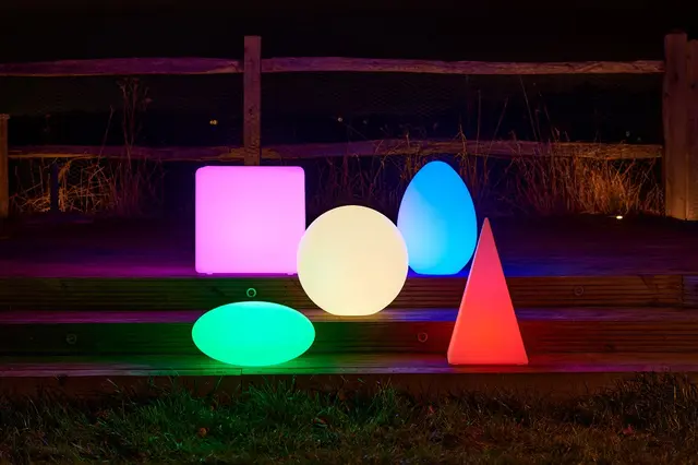 Mood lysende stein L20 x B40 cm 