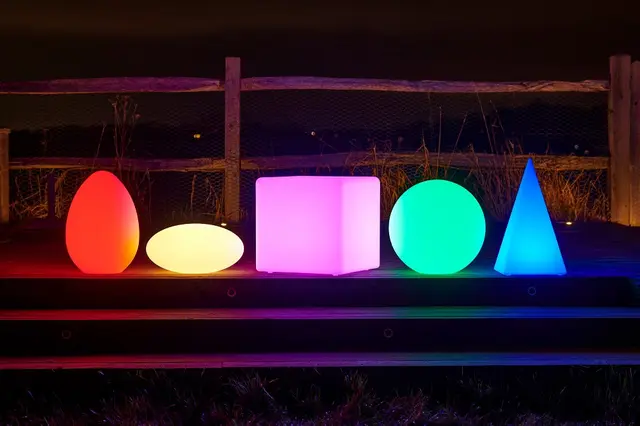 Mood lysende stein L20 x B40 cm 