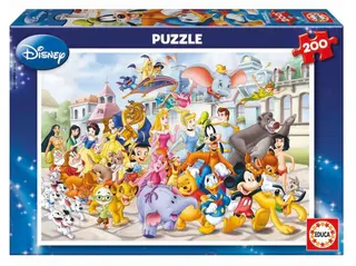 Puslespill Disney 200 brikker