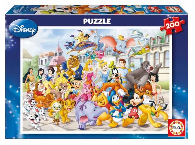 Puslespill Disney 200 brikker 