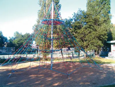 Klatrenett pyramide H650 cm 