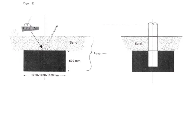 Klatrenett pyramide H650 cm 