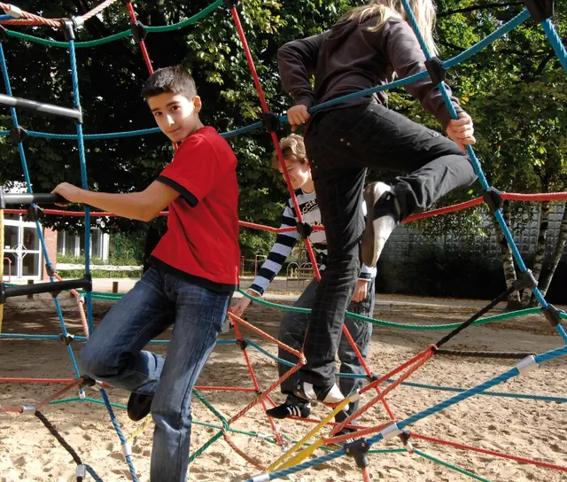 Klatrenett pyramide H650 cm 