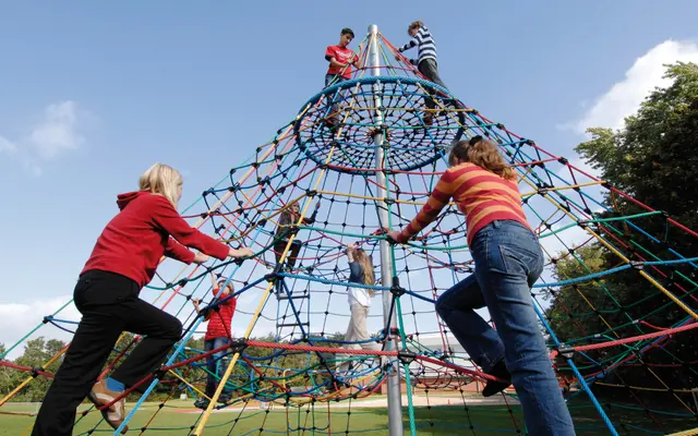 Klatrenett pyramide H650 cm 