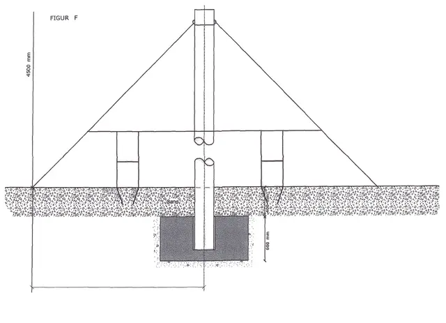 Klatrepyramide M Ø710 x H450 cm 