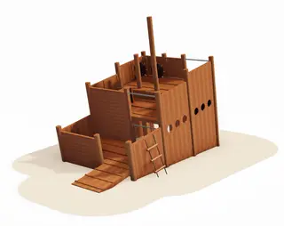 Core skipsvrak akterdel