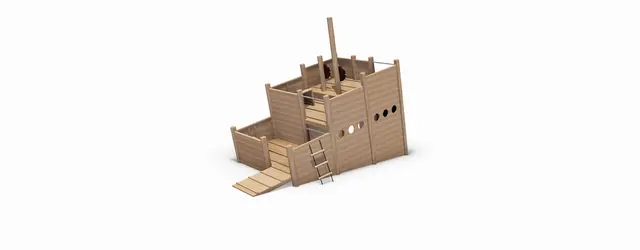 Core skipsvrak akterdel 