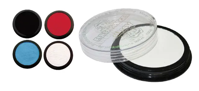 Ansiktssminke hvit 20 ml 