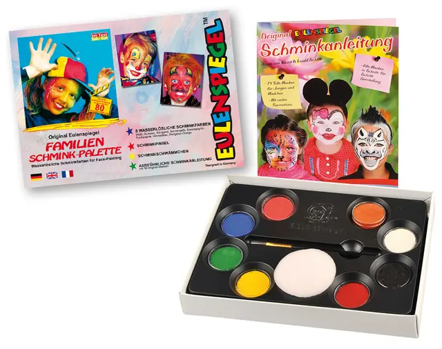 Ansiktsmaling 8 farger 