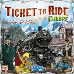 Ticket To Ride Europe Spill fra 8 år