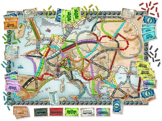 Ticket To Ride Europe Spill fra 8 år