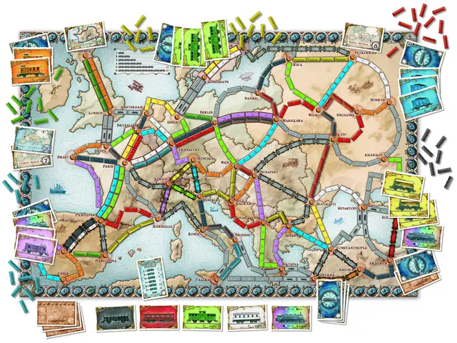 Ticket To Ride Europe Spill fra 8 år 