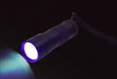 LED UV lommelykt stor L15 cm