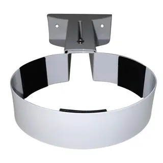 Veggfeste til liten boblesylinder