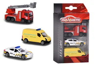 Metallbiler utrykningskjøretøy L7,5, 12 stk