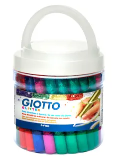 Glitterlim mix storpakke 50 stk