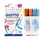 Giotto Turbo glittertusj 8 stk