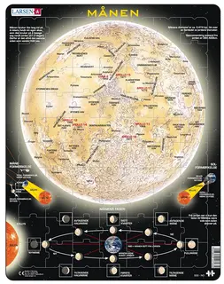 Puslespill Månen 70 brikker