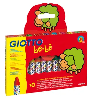 Giotto fargestifter Tykke, 10 stk