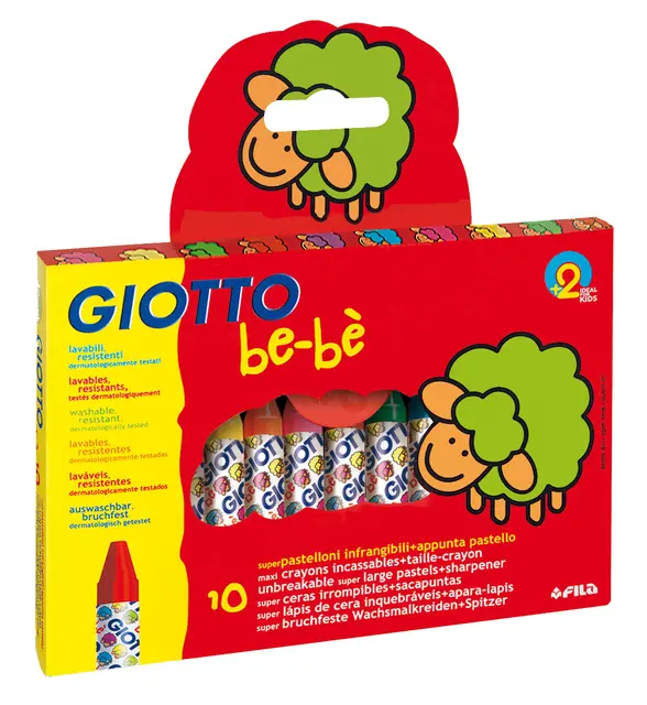 Giotto fargestifter Tykke, 10 stk 
