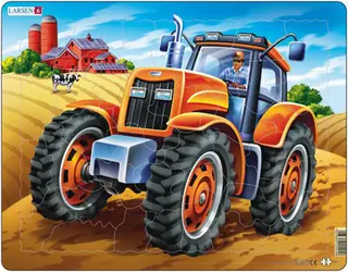 Puslespill traktor 37 brikker