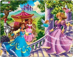 Puslespill prinsesser 24 brikker