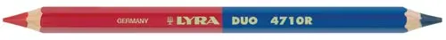 Lyra Duo blyant rød/blå 12 stk 