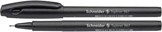 Schneider Topliner 967 fineliner Sort, 0,4 mm 