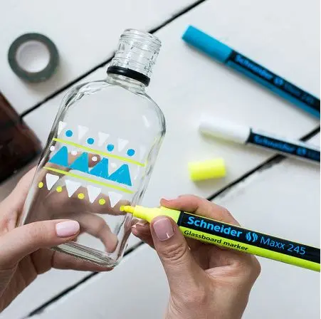 Schneider Maxx 245 glass board merkepenn Rund, 1-3 mm 