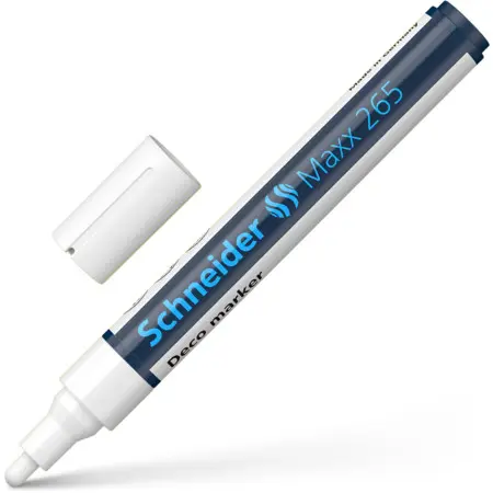 Maxx 265 liquid chalk marker hvit 2-3 mm 