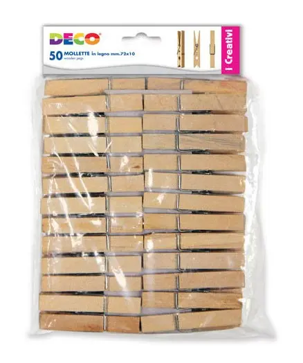 Klesklyper L72 mm, 50 stk 