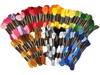 Broderigarn mix 100 stk x 8 m